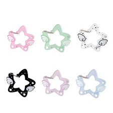 Backpack Pendant Keychain Wing/Star Carabiner Hook Clips Outdoor Keyring Hook