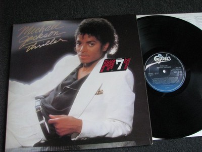 Michael Jackson-Thriller LP-1982 Holland-EPIC-EPC 85930-POP-wih Promosheet
