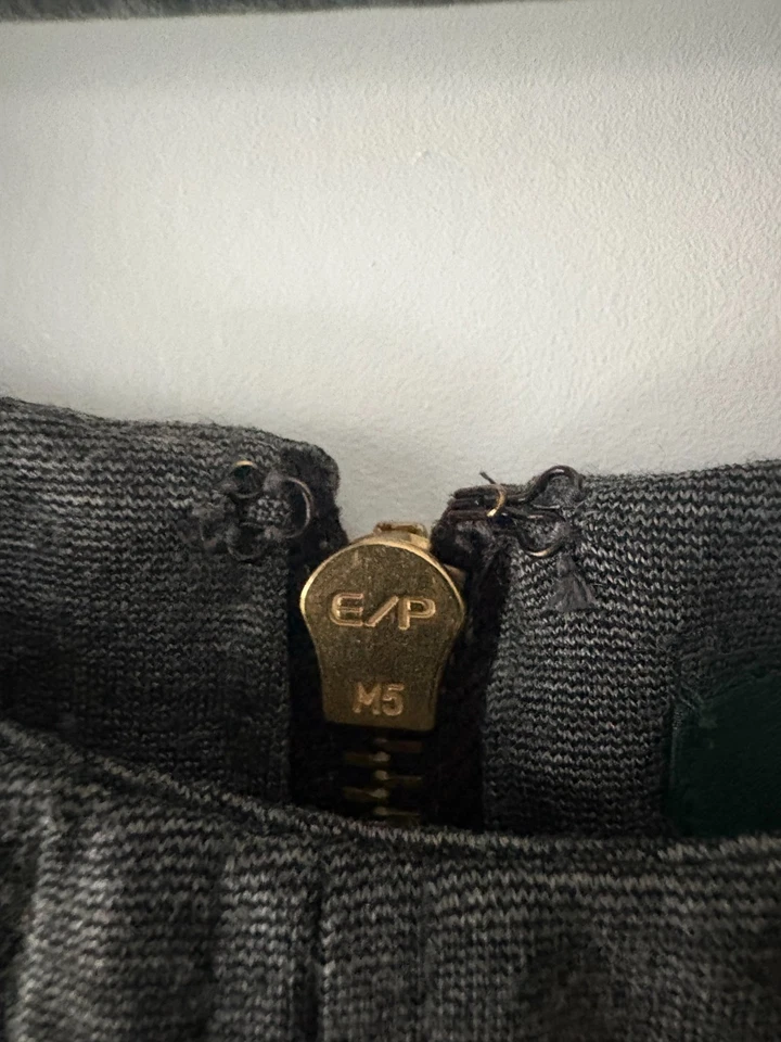 Vestido para mujer Lauren Ralph Lauren gris manga corta negocios/casual talla 16 Foto 4 de 4