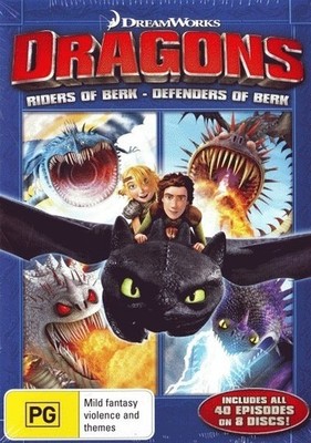 Dragons Riders Of Berk Defenders Berk Collection DVD | 8 Discs | Region 4