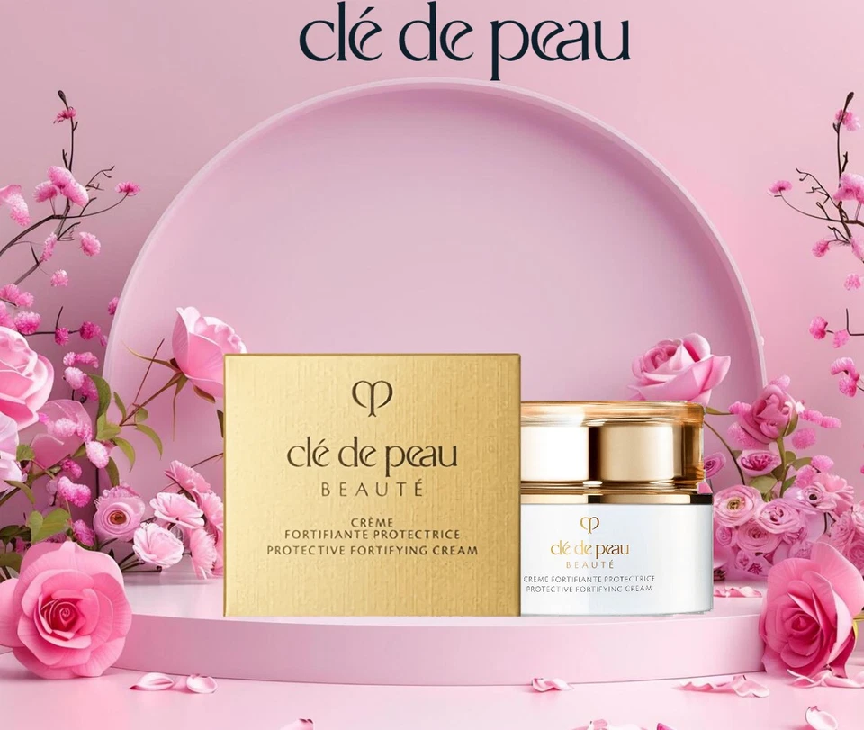 Cle de Peau Crema Fortificante Protectora Nueva y Sellada 1.7oz 50ml Lujo Cuidado de la Piel Foto 2 de 4