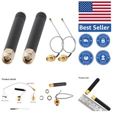 915MHz LoRa Antenna 2 PCS Set - U.F.L I-P.EX to SMA, Ideal for Wireless Projects