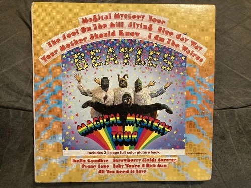 BEATLES Magical Mystery Tour CAPITOL orange label complete VG+/VG plays great!