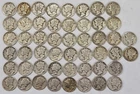 Roll of 50 Silver Mercury Dimes $5 Face Value 90% Silver Coins Mixed Dates