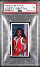 1992 BROOKE BOND & CO. OLYMPIC CHALLENGE 1992 #21 FLORENCE GRIFFITH-JOYNER PSA 5