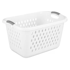 2.7 Bushel Extra Large Plastic Laundry Basket with Dual Carry Handles – Durable