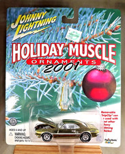 2001 Johnny Lightning Holiday Muscle Ornaments 68 Firebird 400 H.o. Green