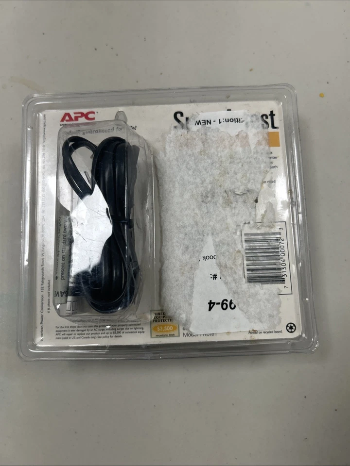 APC SurgeArrest Notebook Laptop Surge Protector 400V Model PNote 1 - New - Image 2 of 2