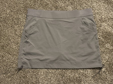 Columbia Women s Anytime Gray Omni-Shield Skort Size 1XL