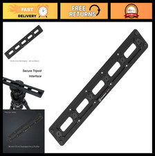 Quick Release Arca Rail Adapter, CNC Aluminum Dovetail Plate for Tripods Bipod
