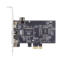 PCI Express 4 Ports Card PCI-E 1X 4X 16X to Firewire 400 Capture Card IEEE 1394a