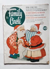 Vintage Family Circle Magazine December 1961