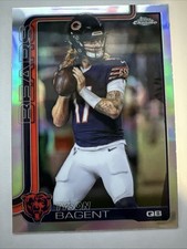 2025 Topps Chrome Tyson Bagent Refractor #54 Bears