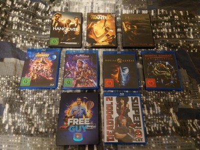 DVD's & Blu-ray Filme (Avengers; Mortal Kombat; Free Guy; Dead Pool 2 etc.)