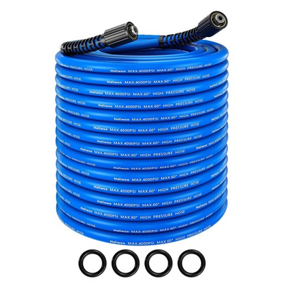 #ad Pressure Washer Hose 50 FT x 1 4quot; Upgrade Kink Resistant Pro Flexible Electr... $35.38