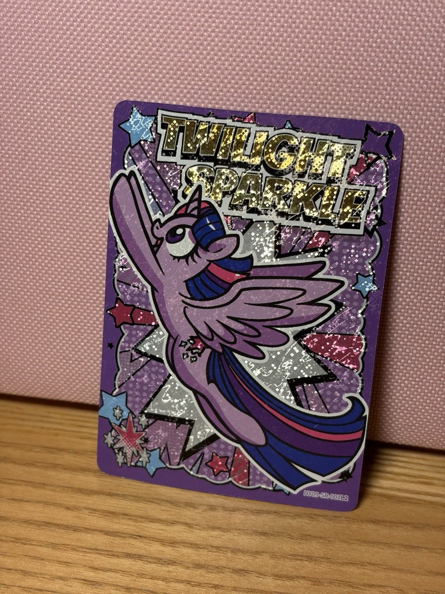 Twilight Sparkle HY09-SR-001L2 My Little Pony Kayou Trading Cards
