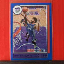 2021-22 Panini NBA Hoops -  #128 Marvin Bagley III Blue Border Sacramento Kings 