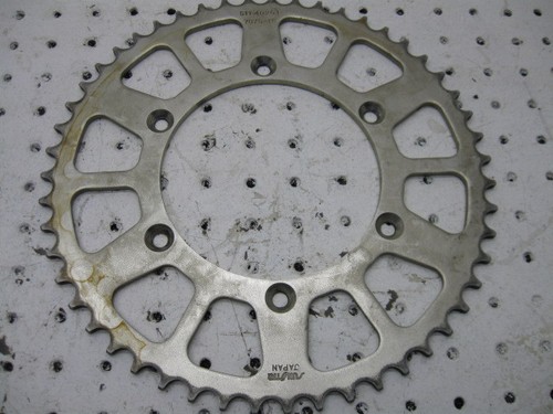 Piñón trasero de aluminio Sunstar 51 dientes 40261 RM DR RMX RS vintage - Imagen 2 de 3