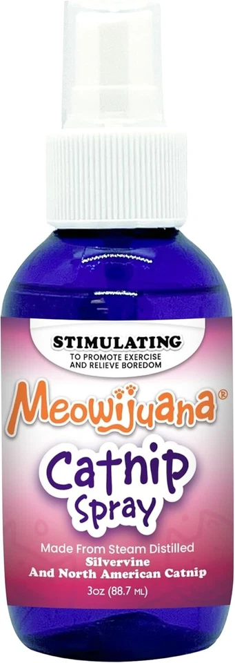 Eco-Friendly Catnip & Silvervine Spray - 3 oz, Perfect for Multi-Cat Households - Image 2 of 2