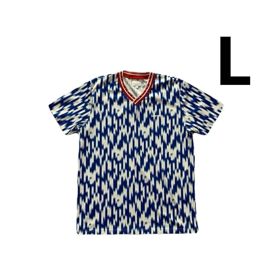 Maillot de foot Supreme Striker SS15 taille L couleur bleu