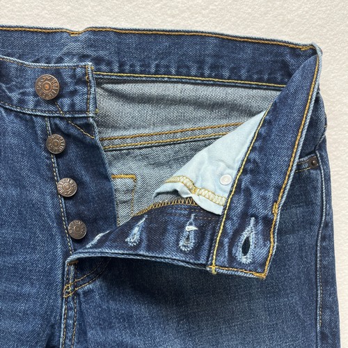 Hollister Straight Leg Jeans Mens Size 28 x 30 - Button Fly Low Rise Medium Wash - Picture 10 of 12