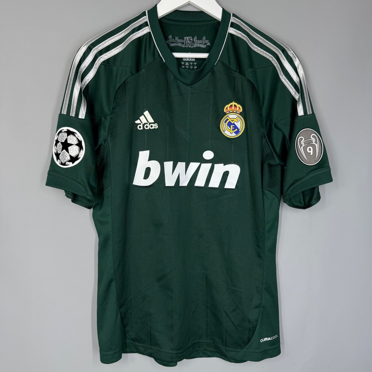 REAL MADRID 2012/2013 THIRD FOOTBALL SHIRT ADIDAS SIZE S #7