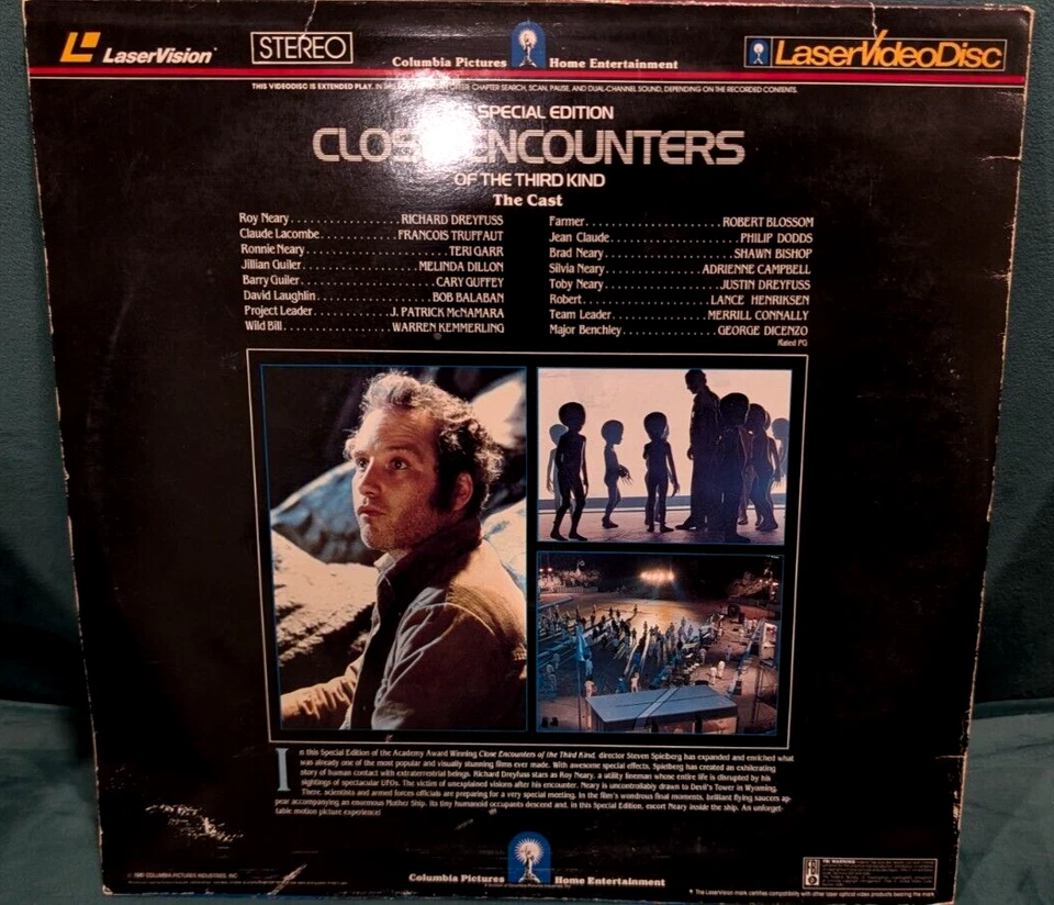 Close Encounters Of The Third Kind ￼- Special Edition Laserdisc Movie - Image 3 of 4