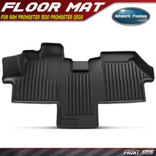Front Black TPE Floor Mats Waterproof  for Ra...
