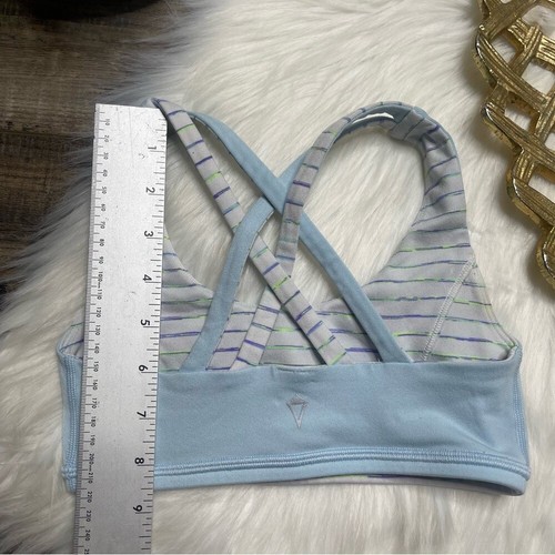 Ivivva Strapy Reversible Sports Bra Approximately Size 6 Girls - Picture 4 of 10