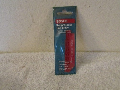 NEW Bosch S518B Reciprocating Saw Blades Saws All 5 Pack E-8 - Picture 1 of 3