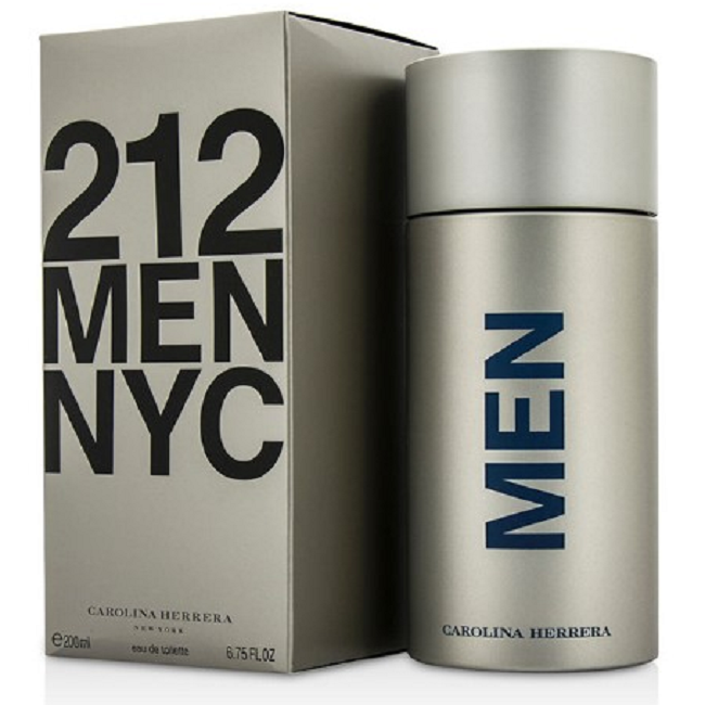 212 MEN NYC * Carolina Herrera 6.75 oz / 200 ml EDT Men Cologne
