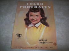 Vintage How to Use Color in Portraits Instruction Book By Walter T Foster 65