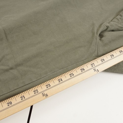 Pantalones Gap tiro medio verde militar sueltos pierna ancha algodón caqui para mujer talla 12 - Imagen 7 de 12