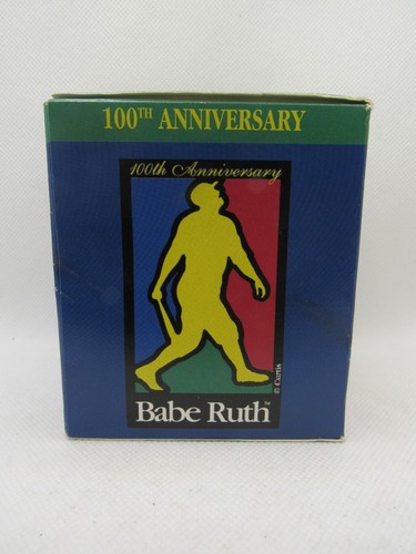 Vintage Babe Ruth 100th Anniversary Gedenk-Baseball 1995 Coa Neu im Karton schön - Bild 3 von 9