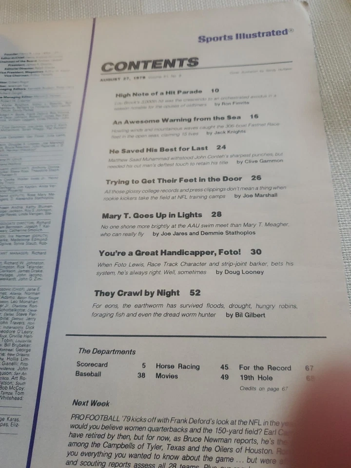 Sports Illustrated, Golden Oldies 1979 R - Image 2 of 4