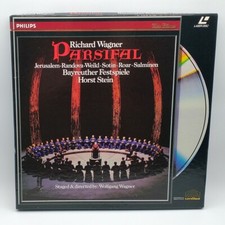 Richard Wagner - Parsifal 1981 Box Set LD Laser Disc Laserdisc - 070 510-1