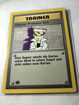 1st Edition Imposter Professor Oak German Language 1999 NM