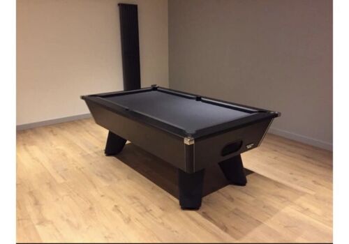 New Cry Wolf Matt Black Tournament Slate Bed Pool Table | 7ft | *HomePoolTables*