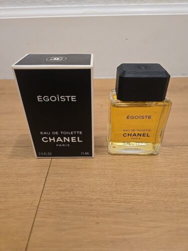 Chanel Egoiste edt 75 ml. Rare, vintage 1991 original edition. New Open Box.