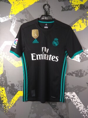 Kroos Real Madrid Jersey Large 2018 Away Shirt BR3543 Soccer