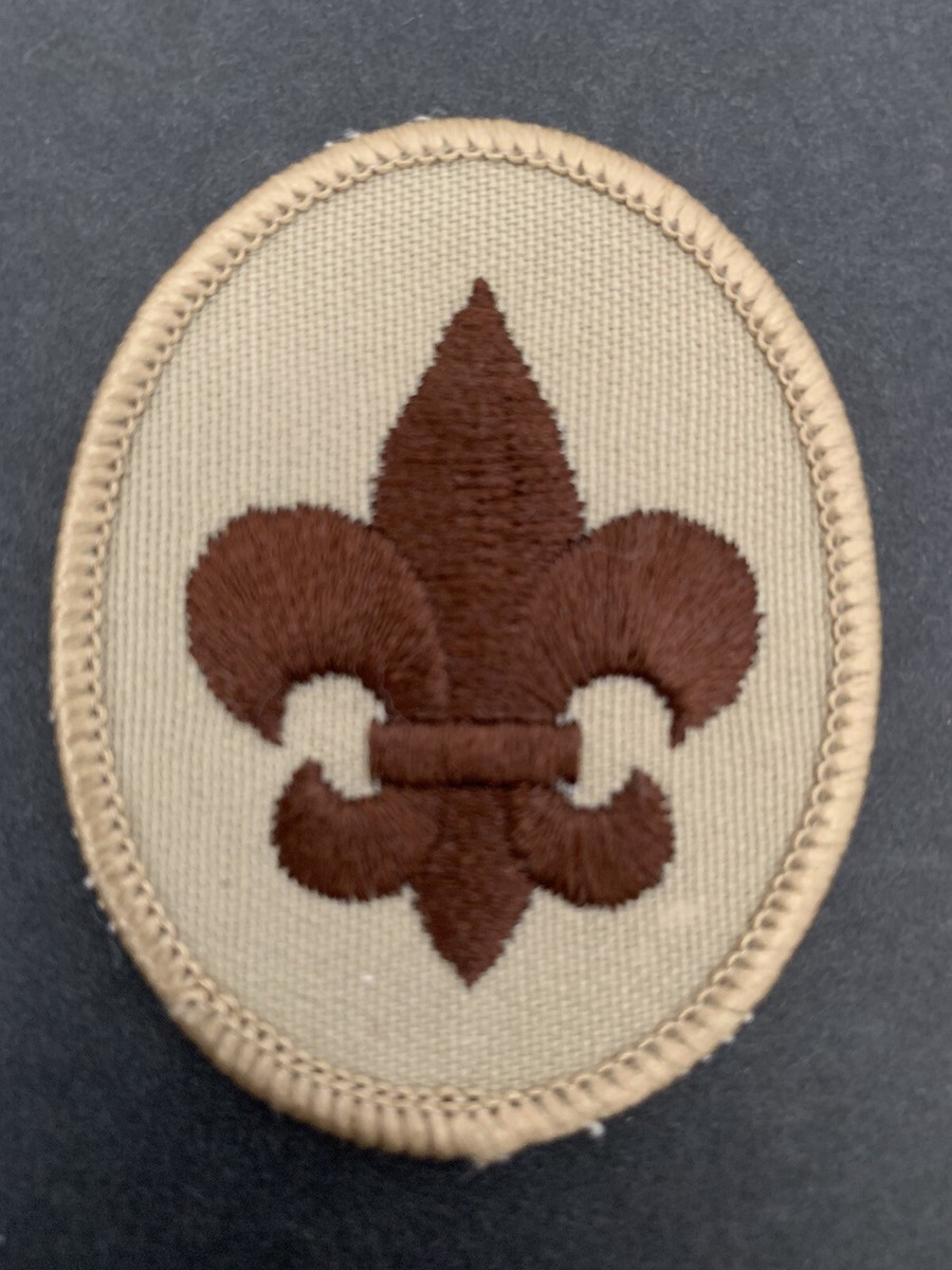 Distintivo Promessa Scout Agesci Ricamata