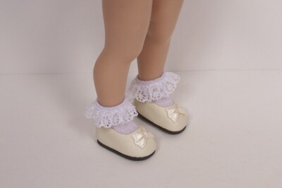 Details about / DK PINK SlipOn Slip On Princess Flats BOW Doll Shoes For Helen Kish Riley Debs