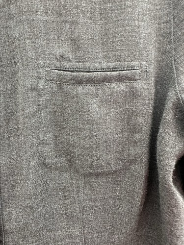Vintage Armani Collezioni Womens 8 Shirt Wool Button Up Tailored Old Money RARE - Picture 6 of 16