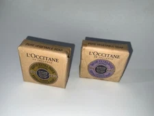Set L'OCCITANE Savon Extra Doux VERVEINE & LAVENDER 100gr 3.5 Oz Each- Rare2