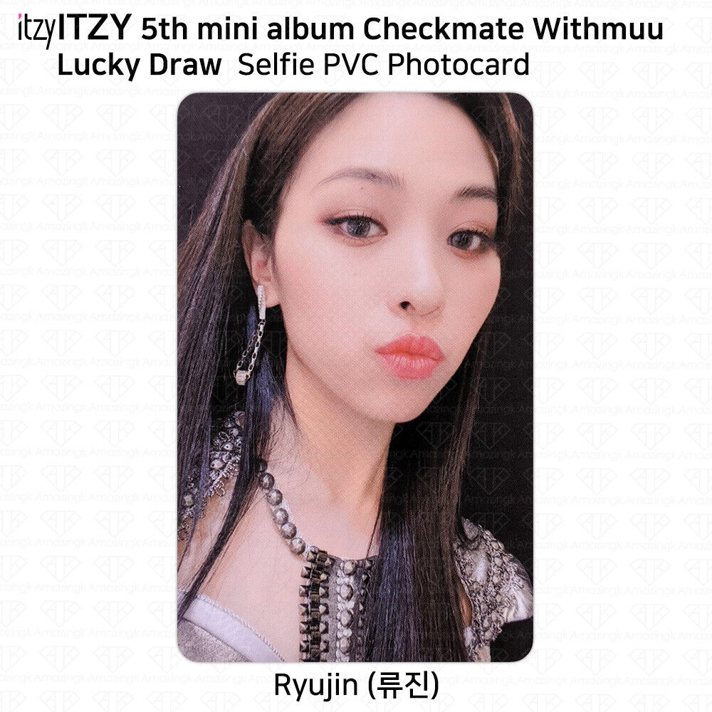 ITZY 5th Mini Album Checkmate Official Photocard Withmuu Lucky Draw Polaroid