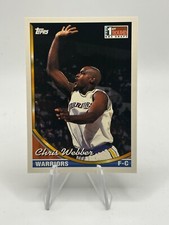 1993-94 Topps - #224 Chris Webber (RC) (EX/NM)