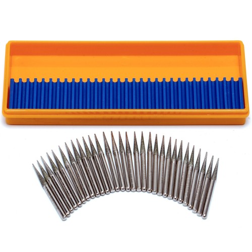 Burbas giratorias de cono de 1/8" de punta cónica de 3,2 mm para Dremel - Imagen 11 de 19