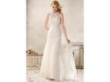 Designer Gown Sale Alfred Angelo 8515 Color: Ivory/Silver Size: 10