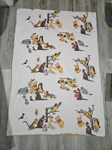 Vintage Walt Disney Prod. Winnie The Pooh Nursery Blanket 60" X 40" - Picture 2 of 8
