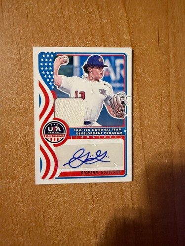 2025 Panini Stars & Stripes - Giovanni Guariglia - 16/17U Team USA Auto Relic - 第 7/9 張圖片